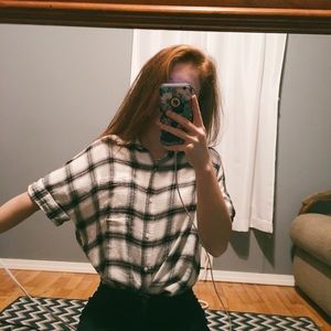 Black and white Flannel